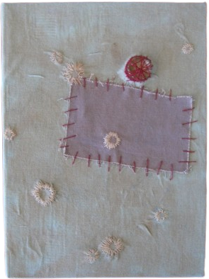 front of pirate themed notebook