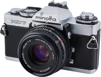 film camera: minolta xd7